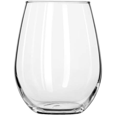 Libbey 11 75 Oz Stemless White Wine Glass Case Of 12
