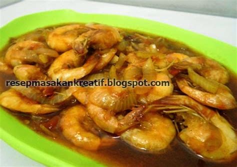 resep udang goreng mentega enak aneka resep masakan
