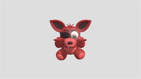 Foxy Plushi Download Free 3d Model By Manicanimator85 [13ac5b1