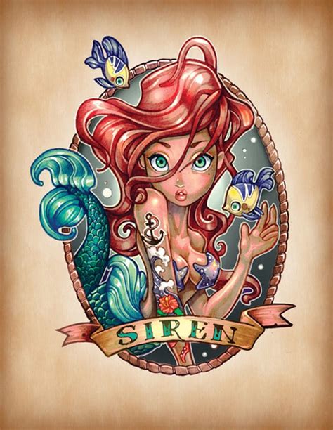 Disney Princesses Illustrated As Sexy Pin Up Girls With