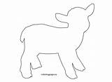 Lamb Template Sheep Coloring Outline Easter Templates Craft Animal Coloringpage Eu Applique Pages Patterns Reddit Email Twitter Choose Board sketch template