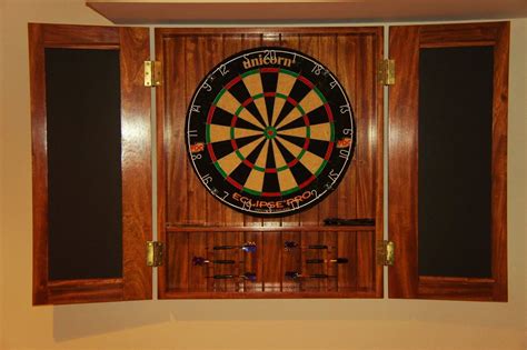 hand crafted dart board cabinet  bucks county craftmasters custommadecom