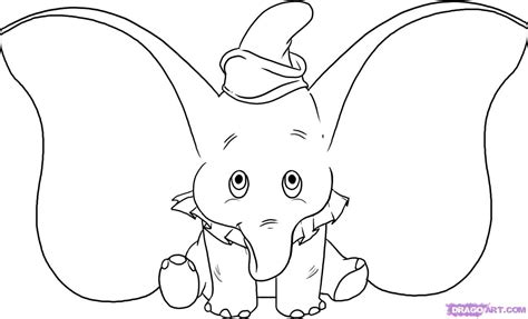 baby elephant coloring pages    print