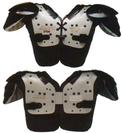eliminator youth football shoulder pads   lbs   star