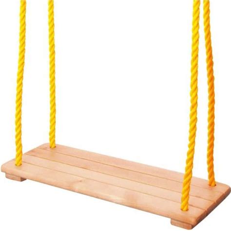 swing balancoire avec siege en bois naturel jusqua  kg achat vente balancoire portique