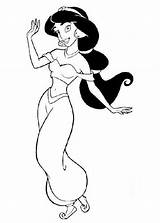 Aladdin Aladin Disegni Jasmine Aladino Coloriages Bojanke Lescoloriages Colorare Dvadeset Devet Suivant Printanje Bambini Crtež sketch template