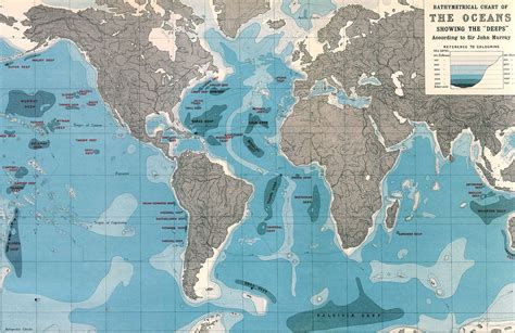 world ocean depths map wallpaper mural hovia