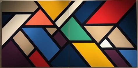populer  gambar abstrak geometris ragam hias geometris