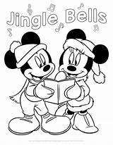 Coloring Christmas Pages Disney Printable Mickey Kids Minnie Mouse Colouring Kidspartyworks Sheets Santa Characters Fun sketch template