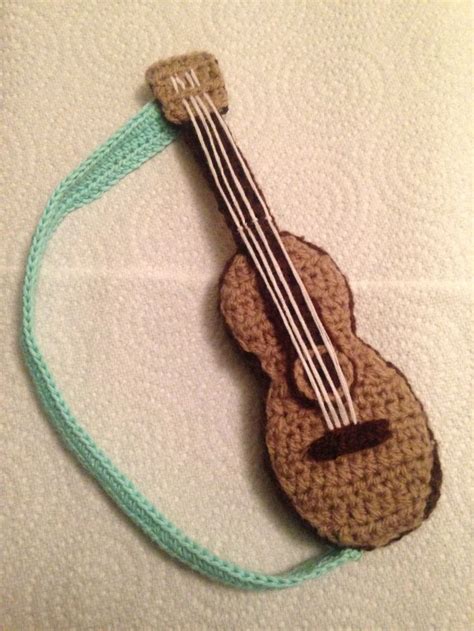 crochet guitar crocheted item crochet items