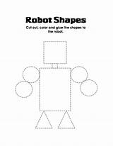 Shapes Worksheet Robots Toddlers Esl Teachy Bestcoloringpagesforkids Formen Formes Geometriques 1056 Malvorlagen Eslkidstuff Géométriques Coloriages Papercraft sketch template