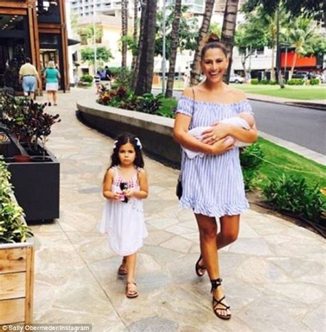 sally obermeder shares instagram snap of daughter daily mail online