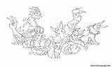 Eevee Coloring Evolutions Pages Mega Pokemon Printable sketch template