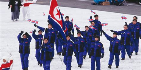 north korea     winter olympics  south korea business insider