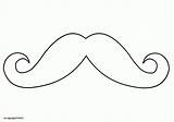 Mustache sketch template