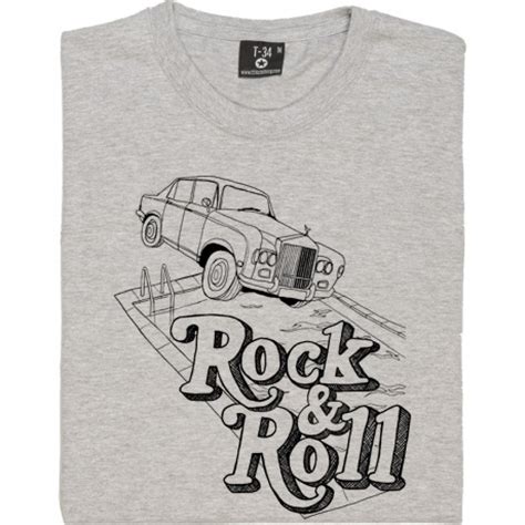 Rock And Roll Rolls Royce T Shirt Redmolotov