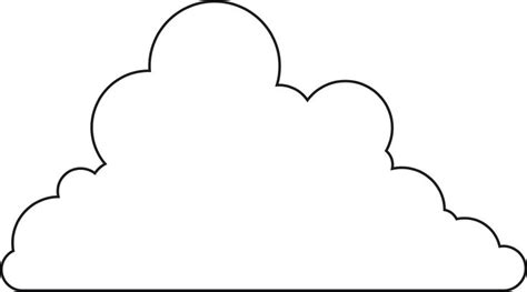 cloudtemplateprintable cloud stencil cloud template templates