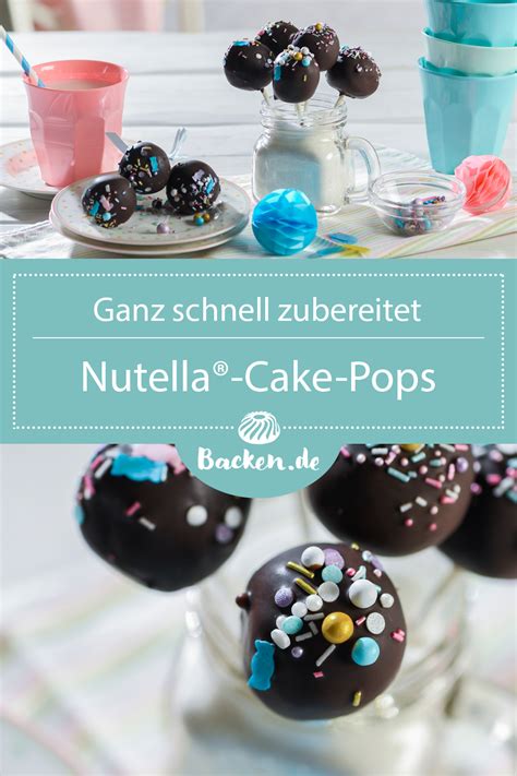 nutella cake pops rezept von backende rezept cake