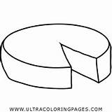 Formaggio Pezzo Ultracoloringpages sketch template