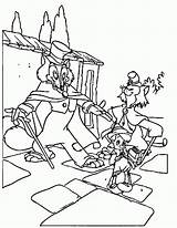 Moody Pinocho Lobo Judy Pinocchio Choisir sketch template
