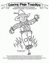 Scarecrow Becuo sketch template