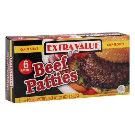 extra  meats patties beef