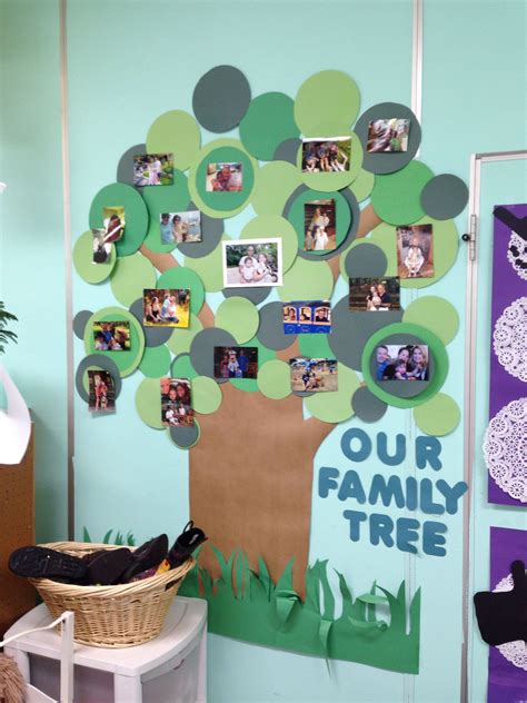 school family photo wall      classroom  display