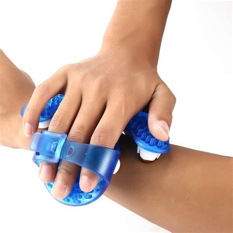 roller ball body massage glove