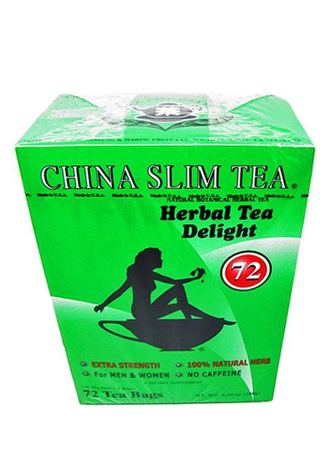 china slim tea 72 teabag
