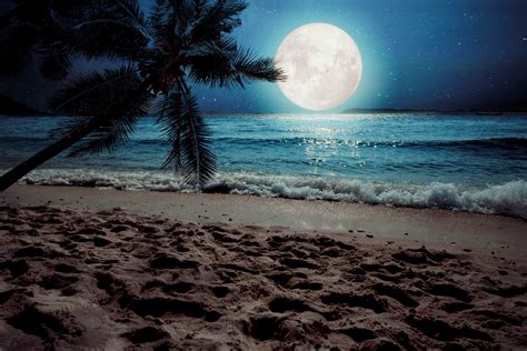 moon night ocean wallpapers top  moon night ocean backgrounds