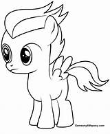 Mlp Rumble Pony sketch template