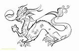 Dragon Water Coloring Pages Chinese Getdrawings sketch template