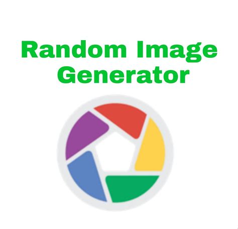 random image generator script create  random picture picker
