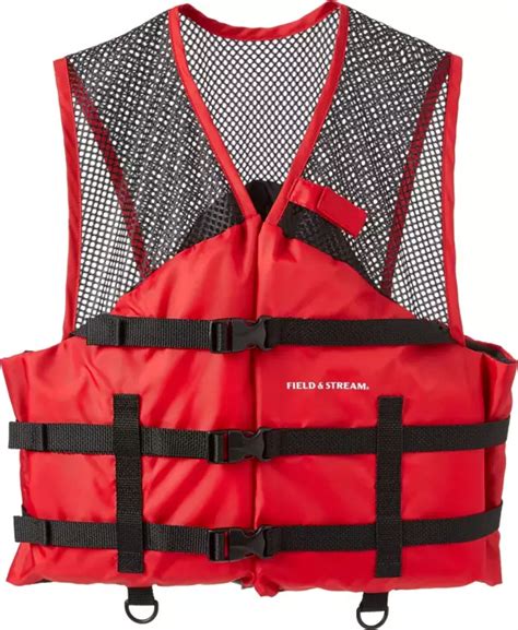 field and stream adult basic mesh life vest publiclands