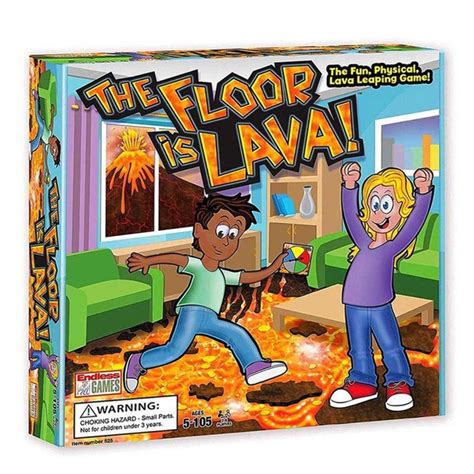 floor  lava interactive board game  kids  adults