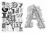 Typography sketch template