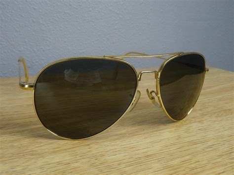 Vintage American Optical Aviator Sunglasses Gem