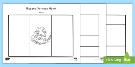 hispanic heritage month flag coloring sheets teacher