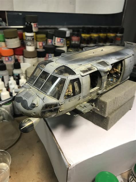 Hh 60g Pavehawk Kitty Hawk 1 35 Works In Progress Large Scale