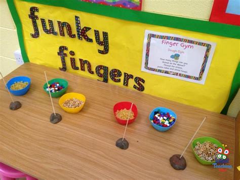 funky fingers station infant teaching ideas funky fingers finger