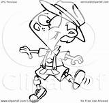 Lederhosen Cartoon Dancing German Boy Illustration Clipart Royalty Toonaday Vector sketch template