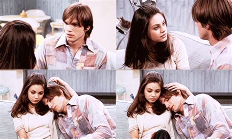 Kunis Kutcher Jackie That 70s Show Kelso And Jackie That 70s Show