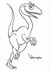 Coloring Pages Velociraptor Raptor Dinosaur Ford Color Getcolorings Online Printable Print sketch template
