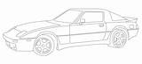 Rx7 Mazda Drawing Foose Chip Getdrawings sketch template