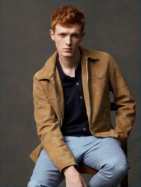 abercrombie and fitch spring 2017 men s collection lookbook redhead men
