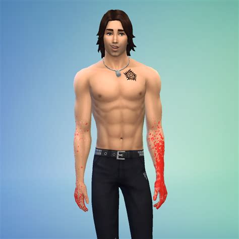 sims  bloody clothes
