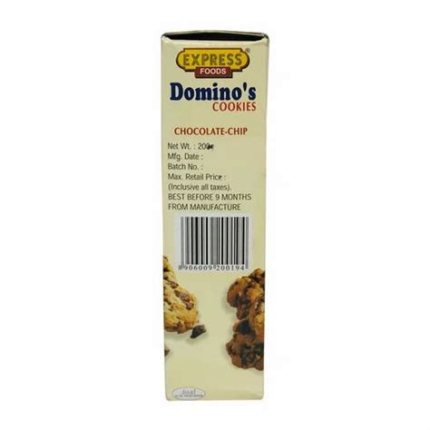 Dominos Chocolate Chip Cookies At Rs 105 Piece Chocolate Chip Biscuit