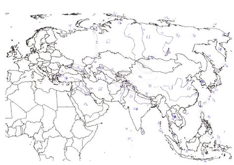 karta evrazii razukrashki  foto