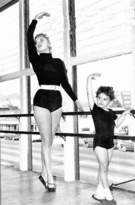 Jayne Mansfield And Her Daughter Mariska Hargitay Jane