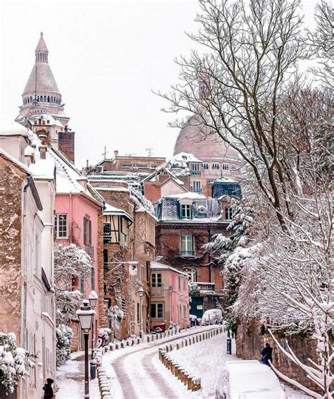 france winter scenery paris travel beautiful places